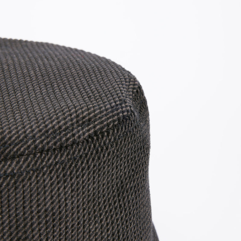 BUCKET HAT / PRINTED CODE / BLACK