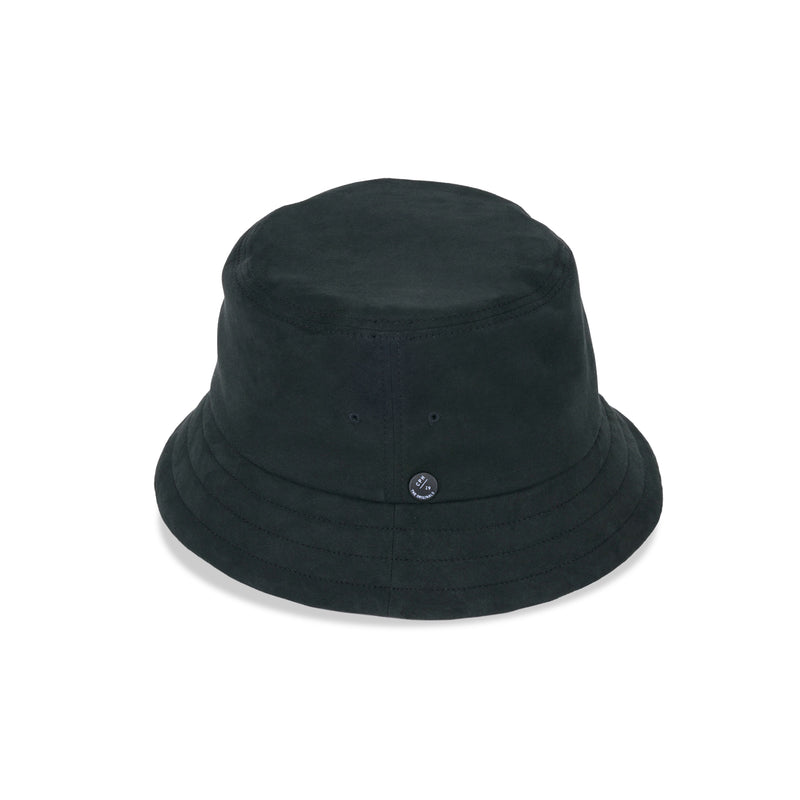 BUCKET HAT / SYNTHETIC SUEDE / BLACK