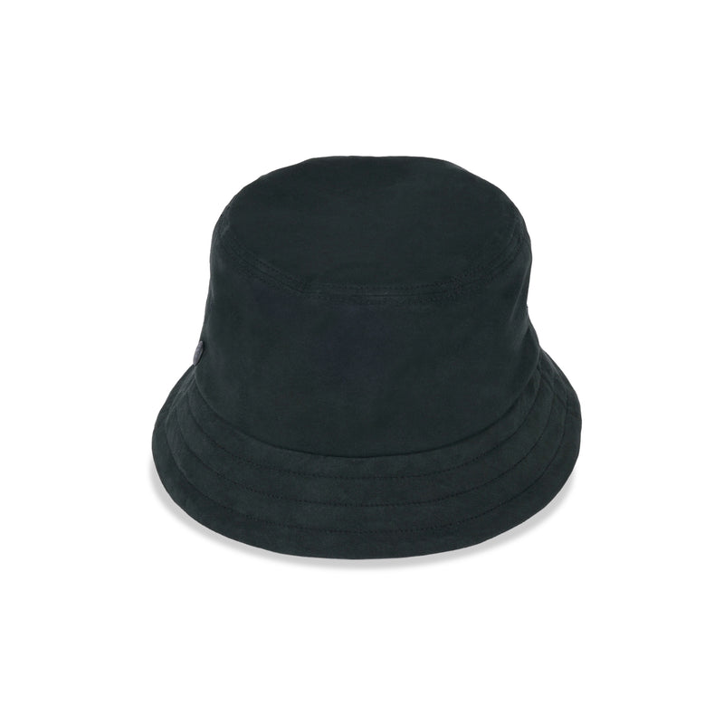 BUCKET HAT / SYNTHETIC SUEDE / BLACK