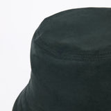 BUCKET HAT / SYNTHETIC SUEDE / BLACK