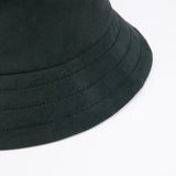 BUCKET HAT / SYNTHETIC SUEDE / BLACK