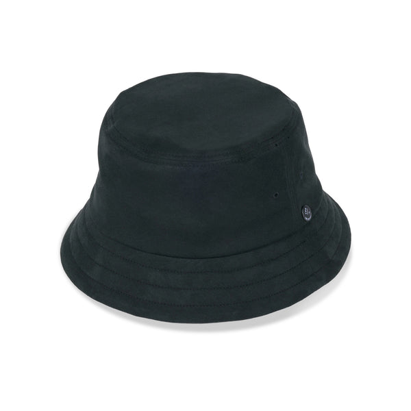 BUCKET HAT / SYNTHETIC SUEDE / BLACK
