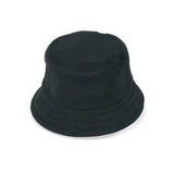 BUCKET HAT / SYNTHETIC SUEDE / BLACK