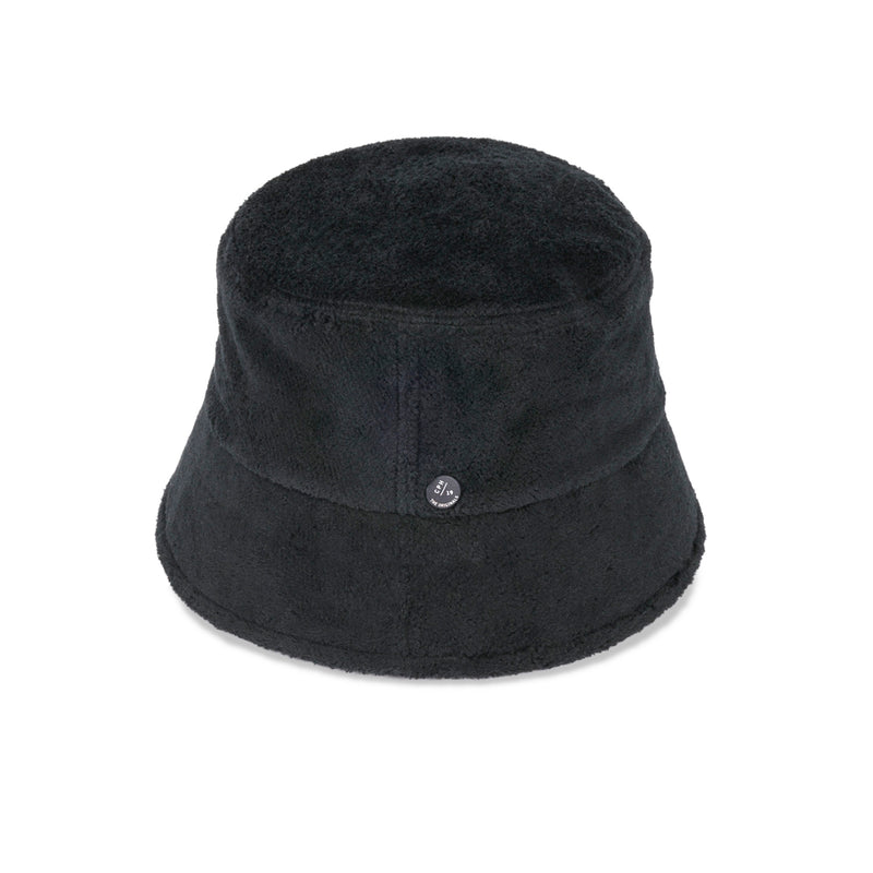 FULL BUCKET HAT / FLEECE BOA / BLACK