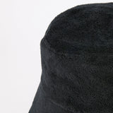 FULL BUCKET HAT / FLEECE BOA / BLACK