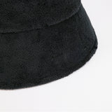 FULL BUCKET HAT / FLEECE BOA / BLACK