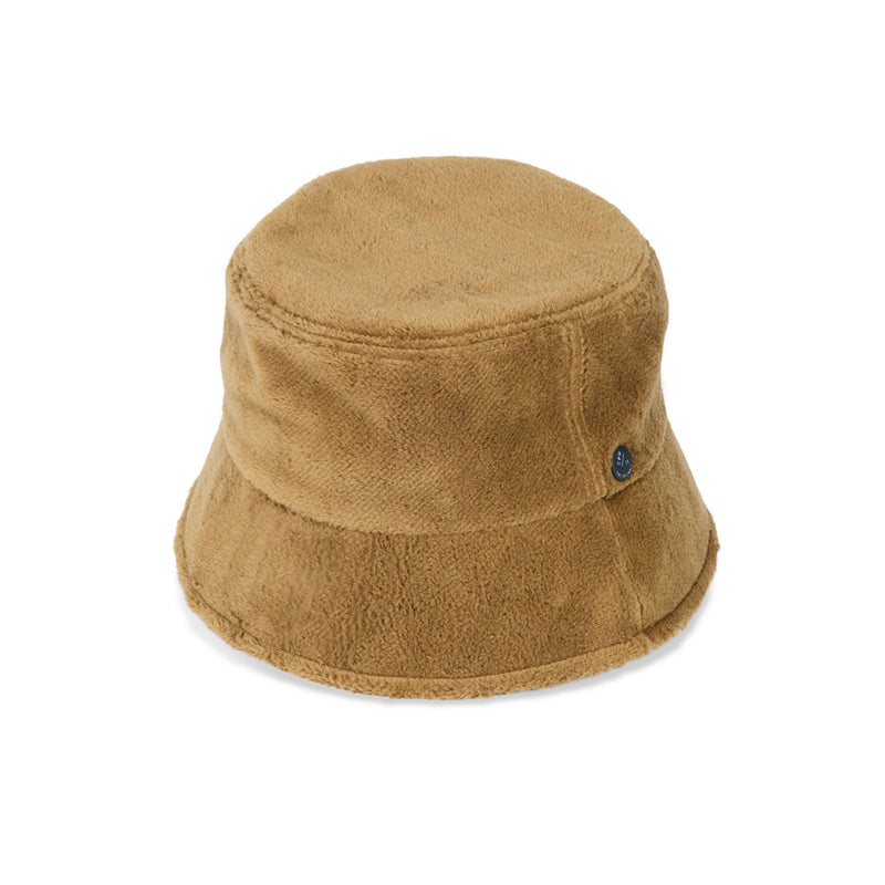 FULL BUCKET HAT / FLEECE BOA / CAMEL