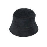FULL BUCKET HAT / FLEECE BOA / BLACK