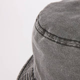 BUCKET HAT / OXFORD CLOTH / BLACK