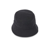 SWITCHED BUCKET HAT / LINEN & POLY / BLACK