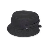 BAGGY HAT / TWILL BIO WASH / BLACK
