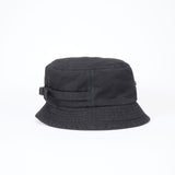 BAGGY HAT / TWILL BIO WASH / BLACK