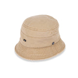 SWICHED BUCKET HAT / FADE DENIM / BEIGE