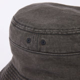 SWICHED BUCKET HAT / FADE DENIM / BLACK