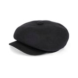 BASQUE CASQUETTE / FULLED WOOL / BLACK