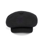BASQUE CASQUETTE / FULLED WOOL / BLACK