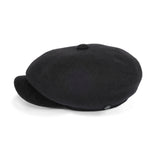 BASQUE CASQUETTE / FULLED WOOL / BLACK
