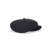 BASQUE CASQUETTE / FULLED WOOL / BLACK