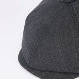502WK CASQUETTE / WOOL KERSEY / CHARCOAL