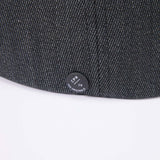502WK CASQUETTE / WOOL KERSEY / CHARCOAL
