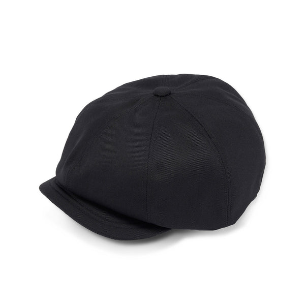 510TC TWILL CASQUETTE / BLACK
