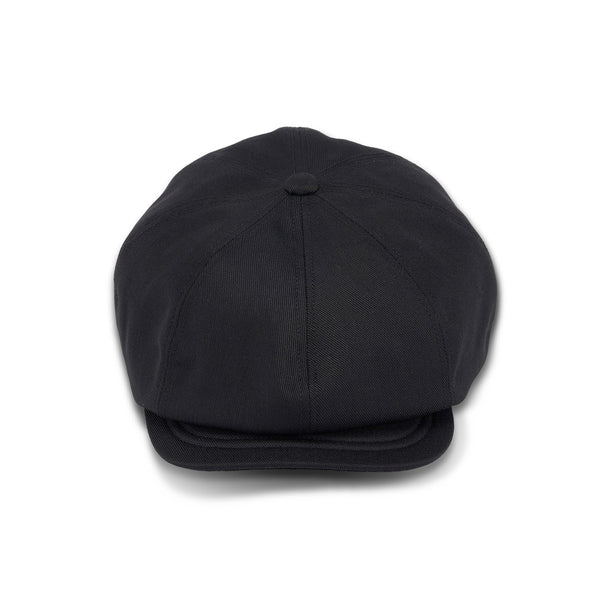 510TC TWILL CASQUETTE / BLACK