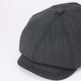 510WK CASQUETTE/ WOOL KERSEY / CHARCOAL