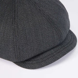 510WK CASQUETTE/ WOOL KERSEY / CHARCOAL