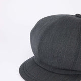 521WK CASQUETTE / WOOL KERSEY / CHARCOAL