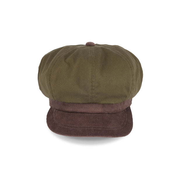 551WC WAX COTTON CASQUETTE / OLIVE