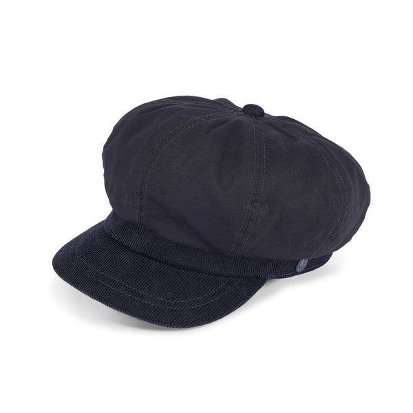 551WC WAX COTTON CASQUETTE / BLACK