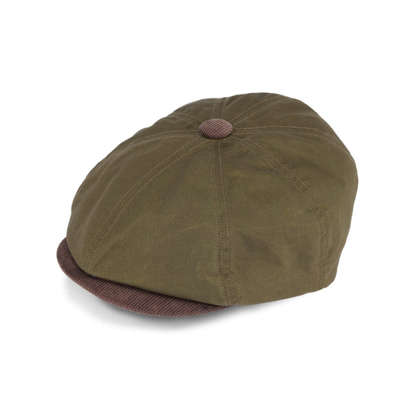 575WC WAX COTTON CASQUETTE / OLIVE