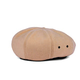 BERET / 8 PANEL WOOLLET / BEIGE