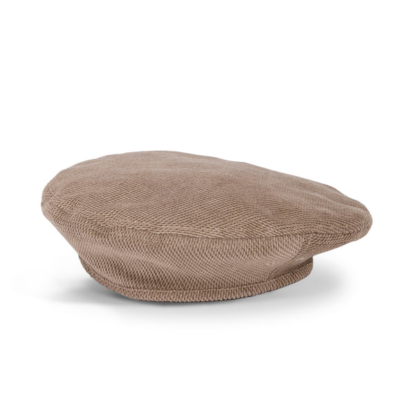 FLAT BERET / PRINTED CODE / BEIGE