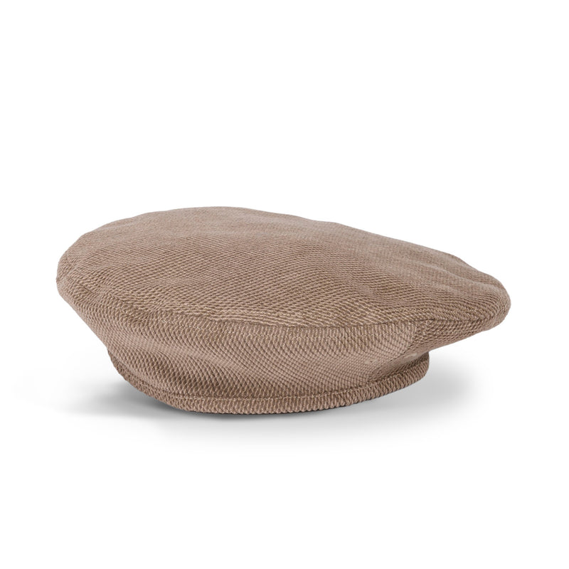 FLAT BERET / PRINTED CODE / BEIGE