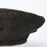 FLAT BERET / PRINTED CODE / BLACK
