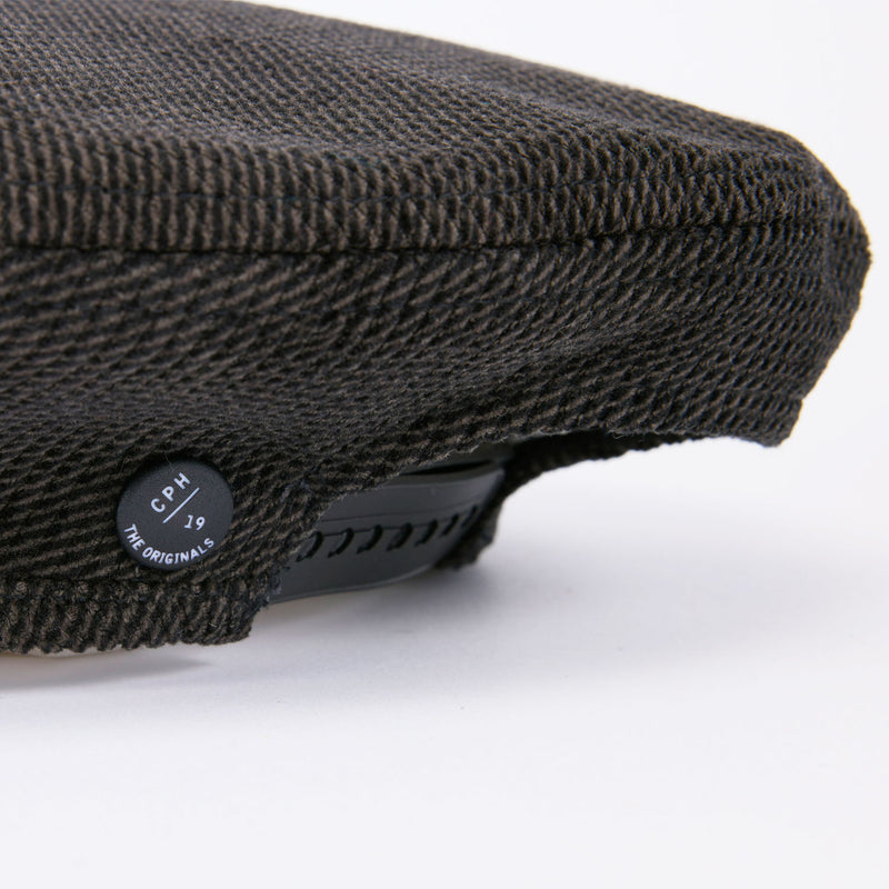 FLAT BERET / PRINTED CODE / BLACK
