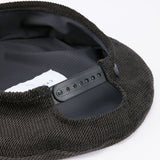 FLAT BERET / PRINTED CODE / BLACK