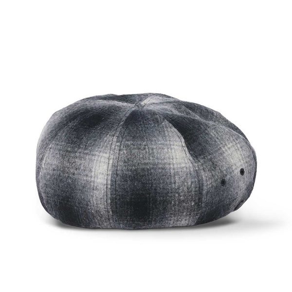 BERET / OMBRE CHECK / GRAY & BLACK
