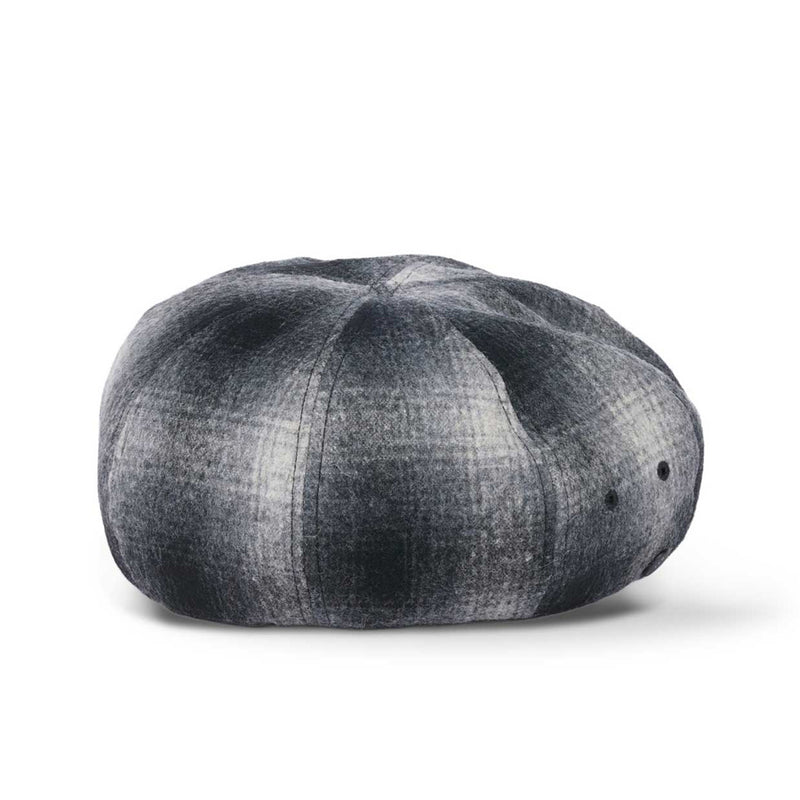 BERET / OMBRE CHECK / GRAY & BLACK