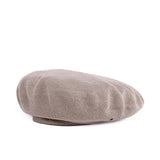 BERET / SOLID COTTON / BEIGE