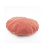 BERET / SOLID COTTON / BRICK