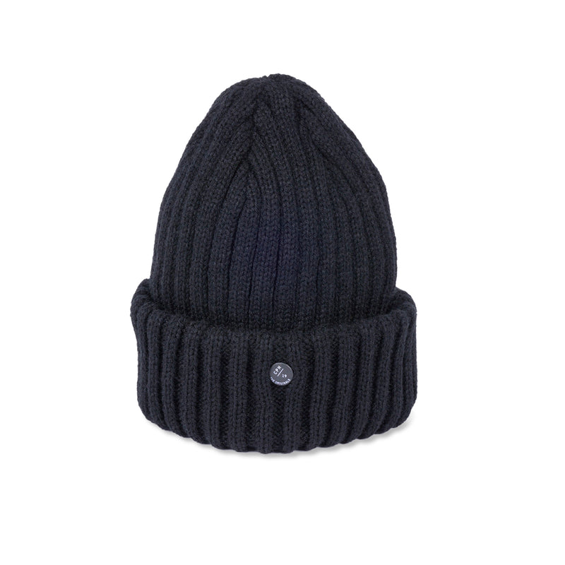 CUFF KNIT CAP / CORPILON / BLACK