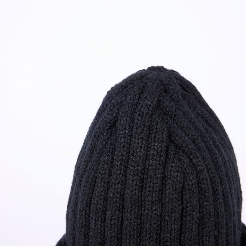CUFF KNIT CAP / CORPILON / BLACK