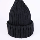 CUFF KNIT CAP / CORPILON / BLACK