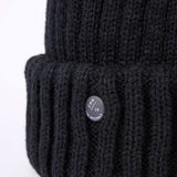 CUFF KNIT CAP / CORPILON / BLACK