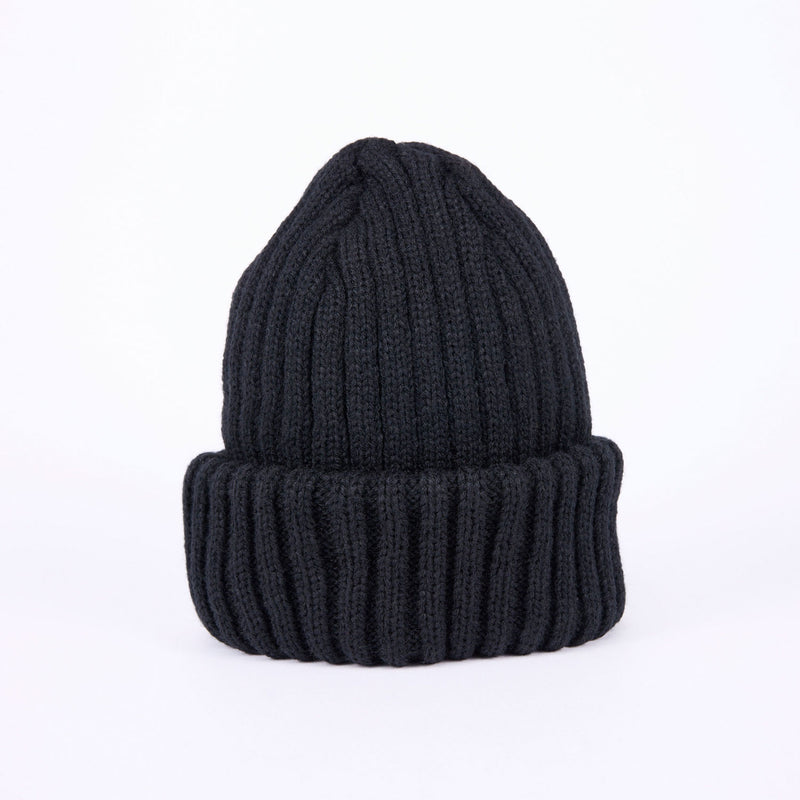 CUFF KNIT CAP / CORPILON / BLACK