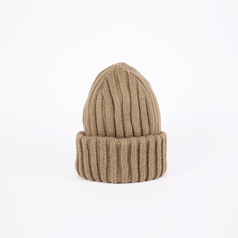 CUFF KNIT CAP / CORPILON / BROWN