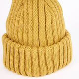 CUFF KNIT CAP / CORPILON / MUSTARD