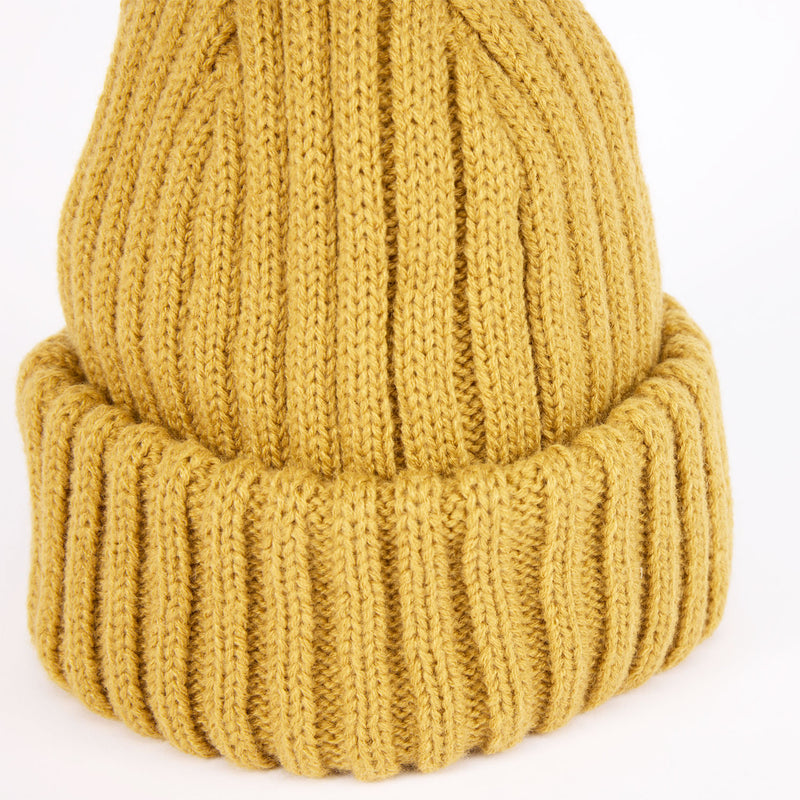 CUFF KNIT CAP / CORPILON / MUSTARD